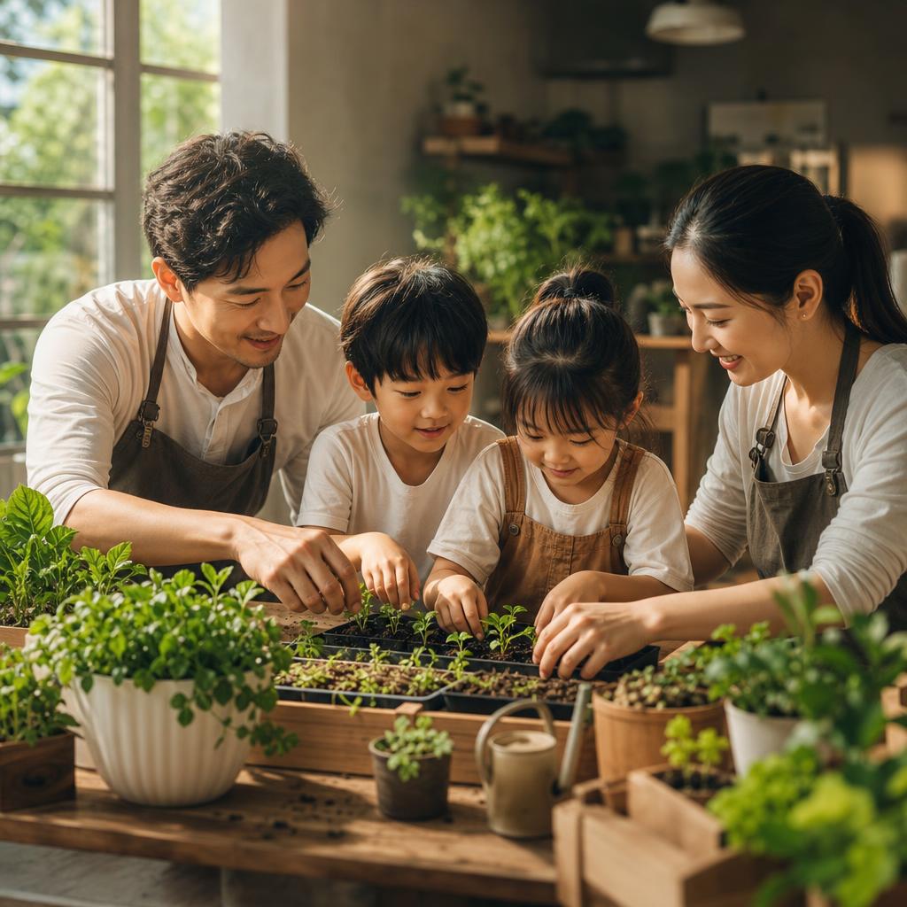 Gieo mầm xanh hy vọng ngay trong chính ngôi nhà bạn