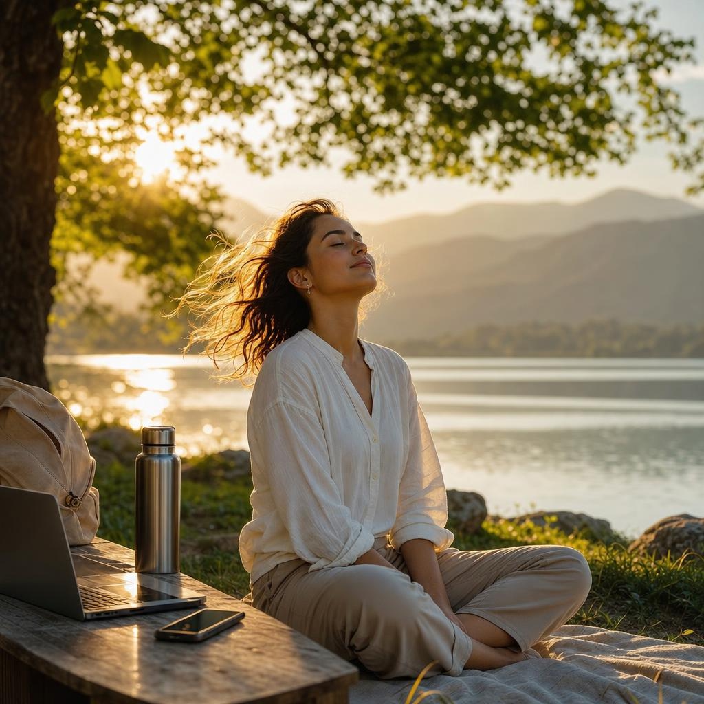Rời xa màn hình để kết nối với chính mình và làm mới năng lượng